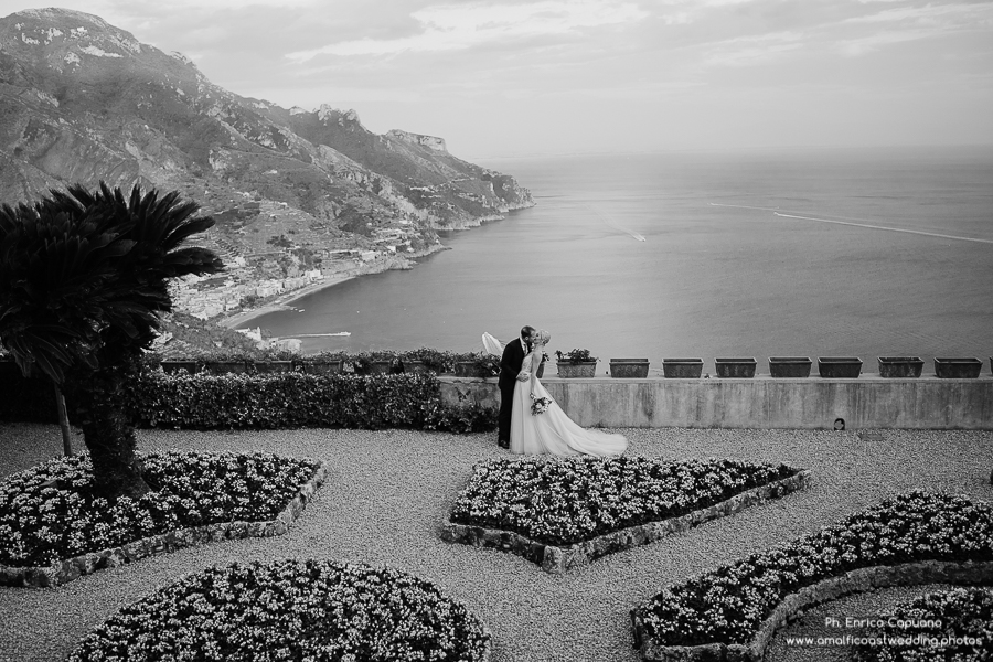 villa rufolo wedding photo